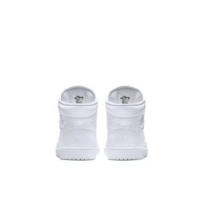 Nike Air Jordan 1 Mid White Pure Platinum