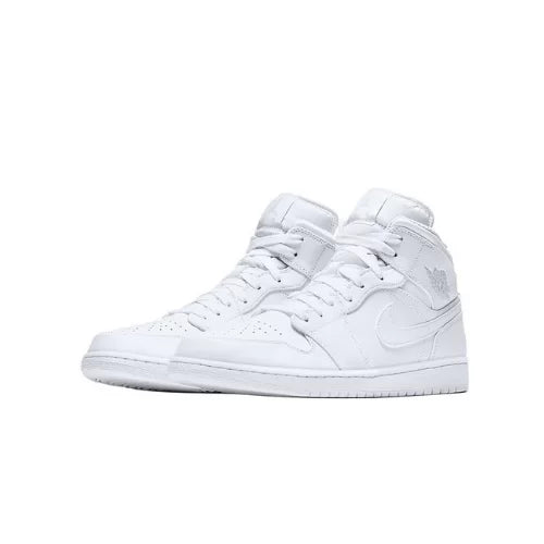 Nike Air Jordan 1 Mid White Pure Platinum