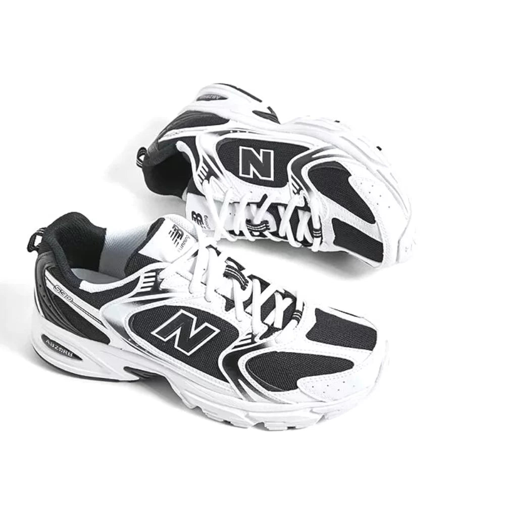 New Balance 530 Trainers Black White