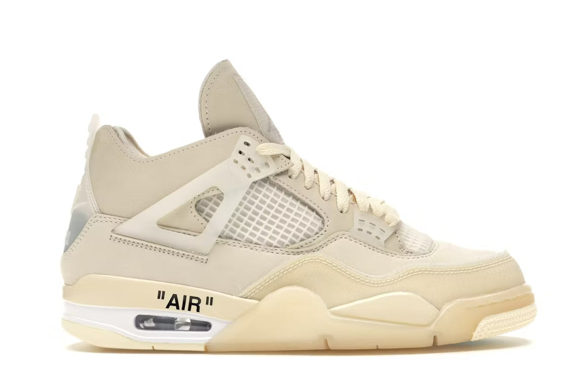 Air Jordan 4  Retro Off-White Sail