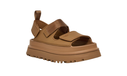 UGG  GoldenGlow Sandal  Bison Brown