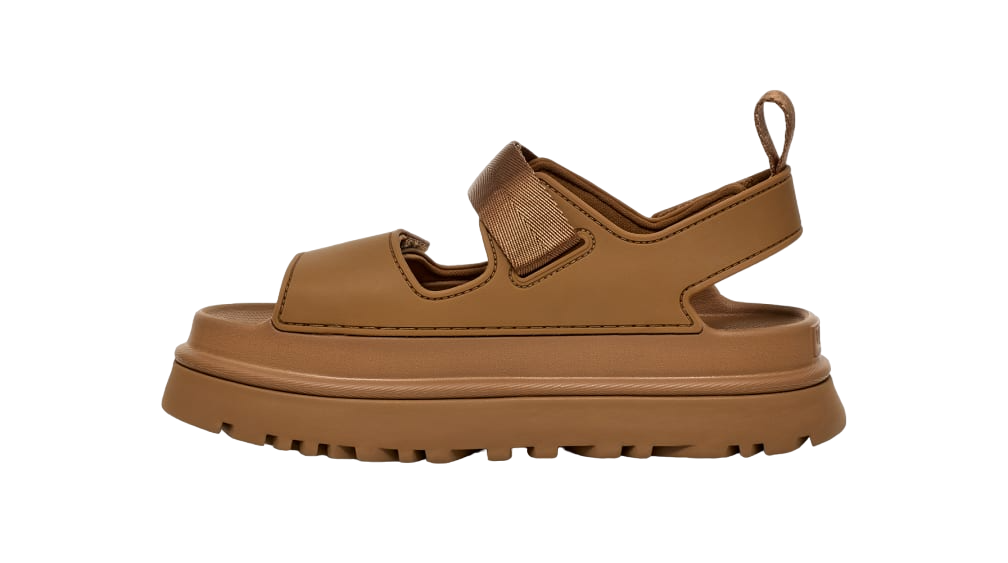 UGG  GoldenGlow Sandal  Bison Brown