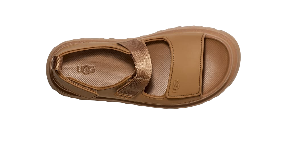 UGG  GoldenGlow Sandal  Bison Brown