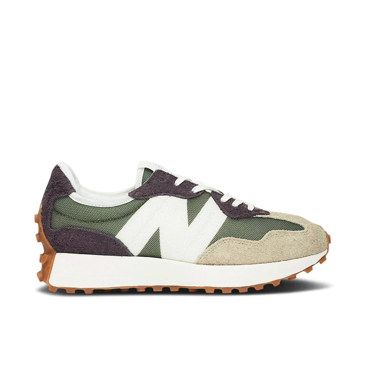 New Balance 327 Oak Leaf Green/Mystic Purple