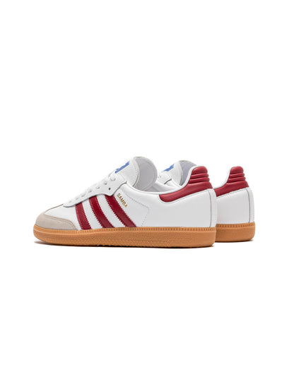 Adidas Samba OG Sporty & Rich White Core Burgundy