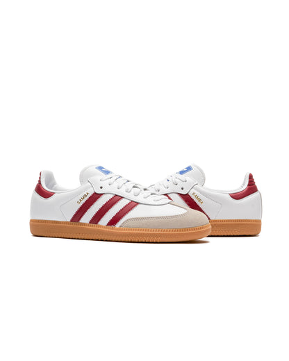 Adidas Samba OG Sporty & Rich White Core Burgundy