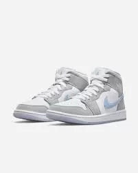 Nike Air Jordan 1 Mid Wolf Grey